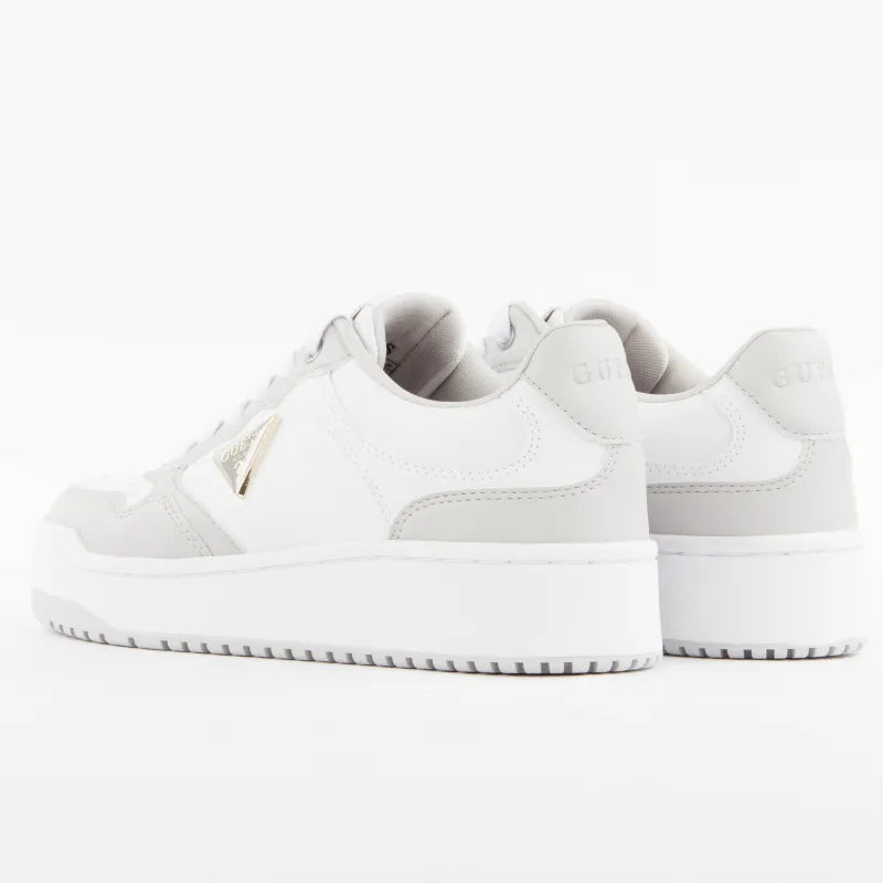 Guess Logo Detail Classic Sneakers in Grey