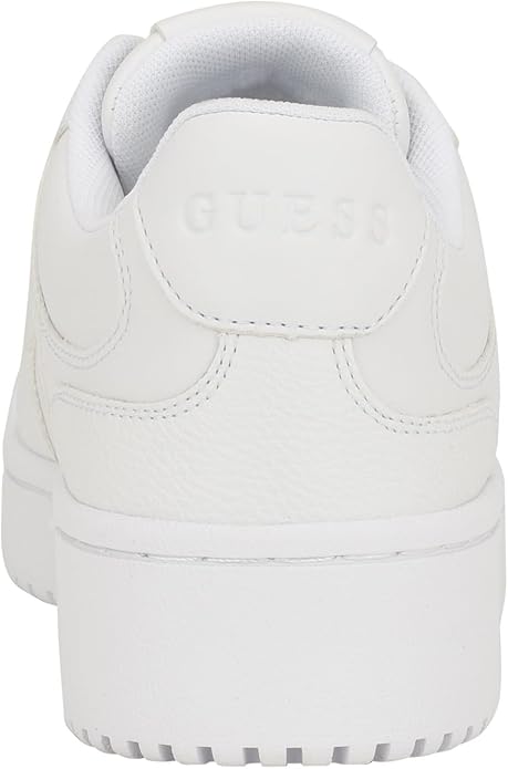 Guess Logo Detail Classic Sneakers in White