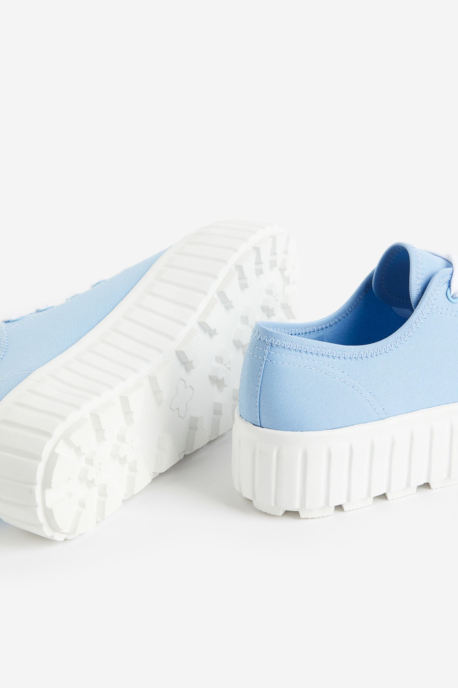 Appliquéd Sneakers - Blue - Kids | H&M US