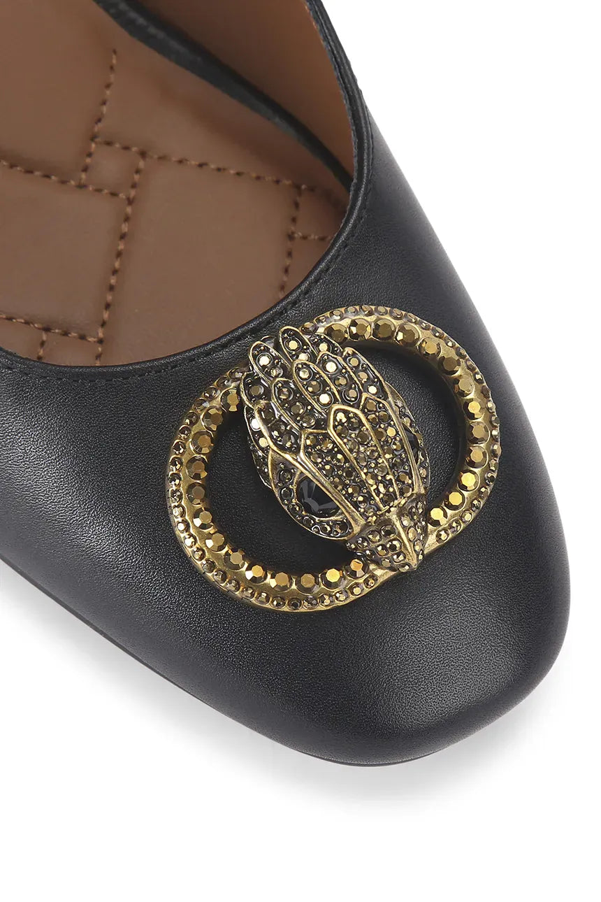 Kurt Geiger London Round Toe Court Heels in Pink