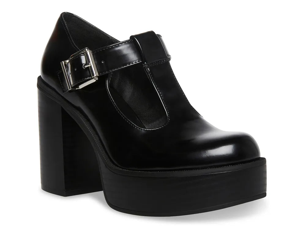 MADDEN GIRL PATENT LEATHER MARJANE SHOES IN BLACK