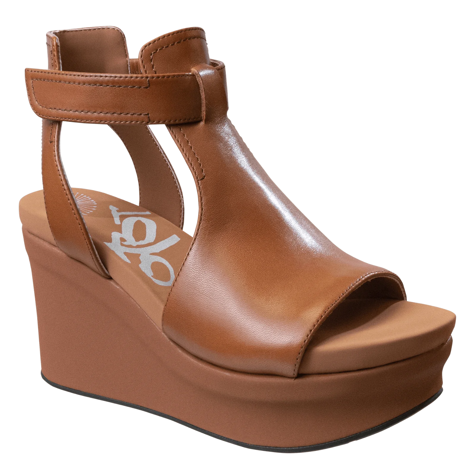 OTBT WEDGE SANDALS IN TAN