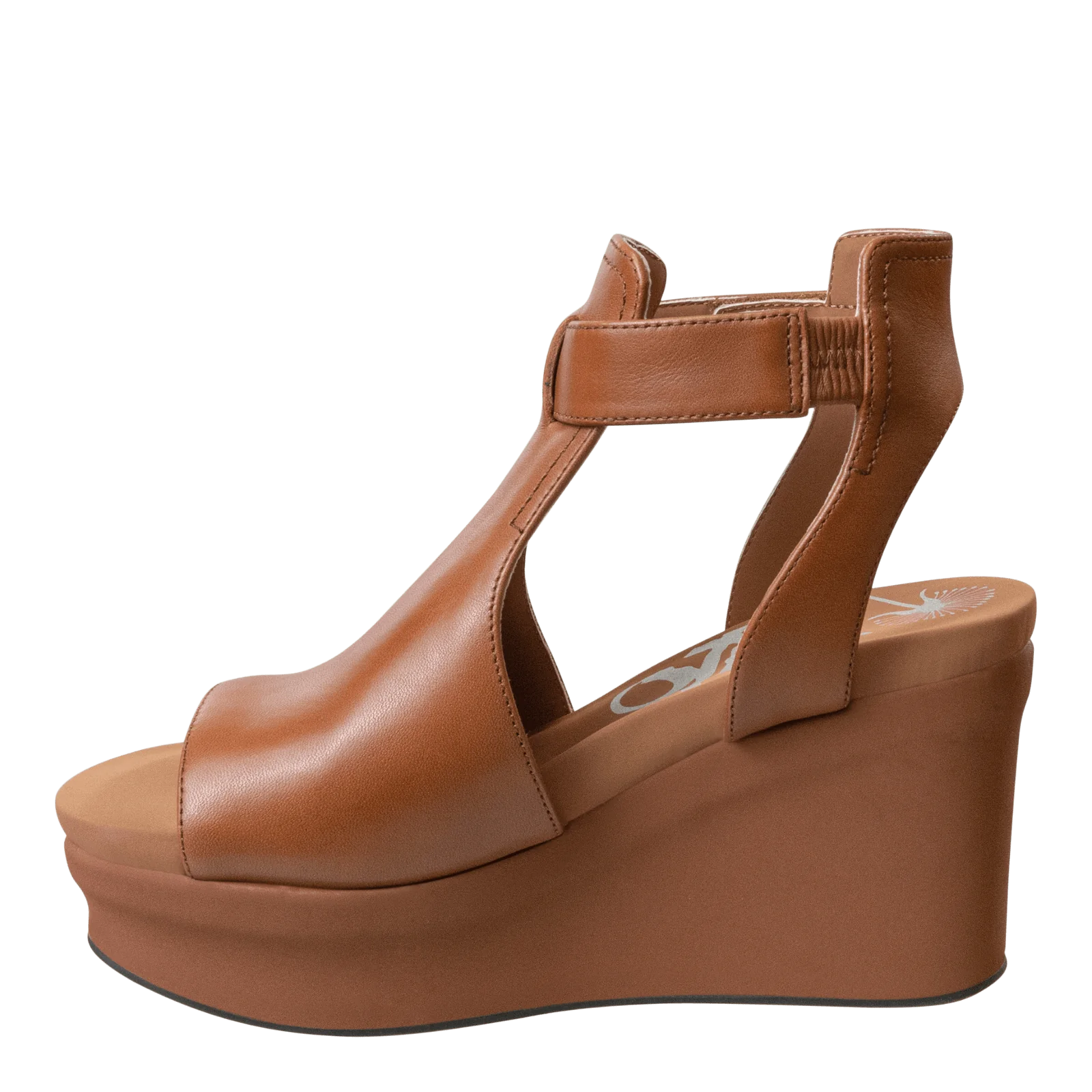 OTBT WEDGE SANDALS IN TAN