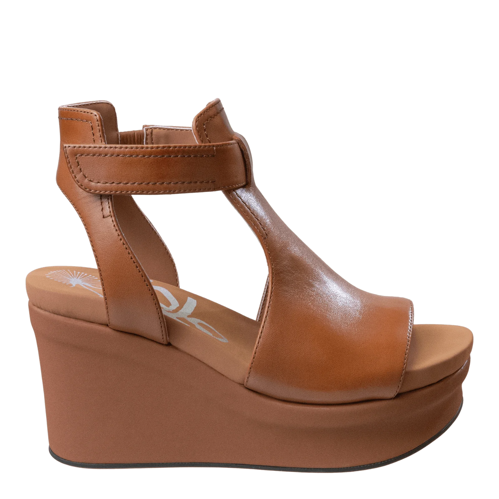 OTBT WEDGE SANDALS IN TAN