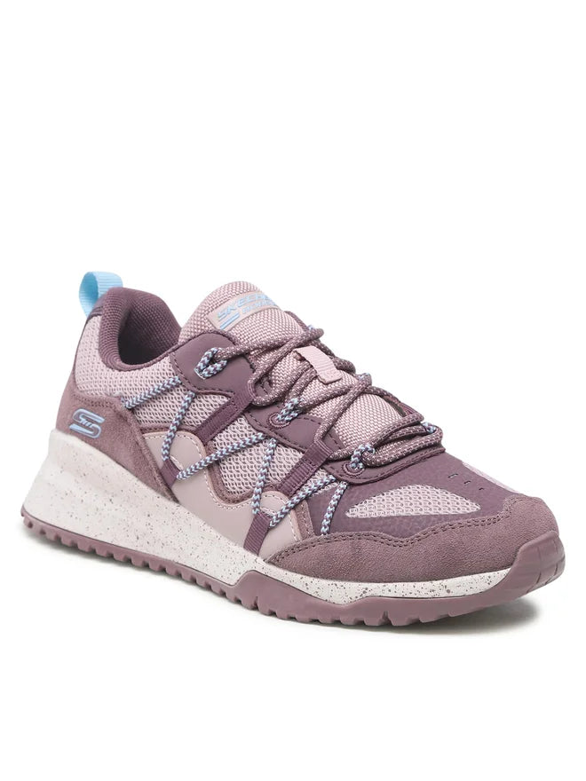 SKETCHERS BOB SPORT SNEAKERS IN MAUVE