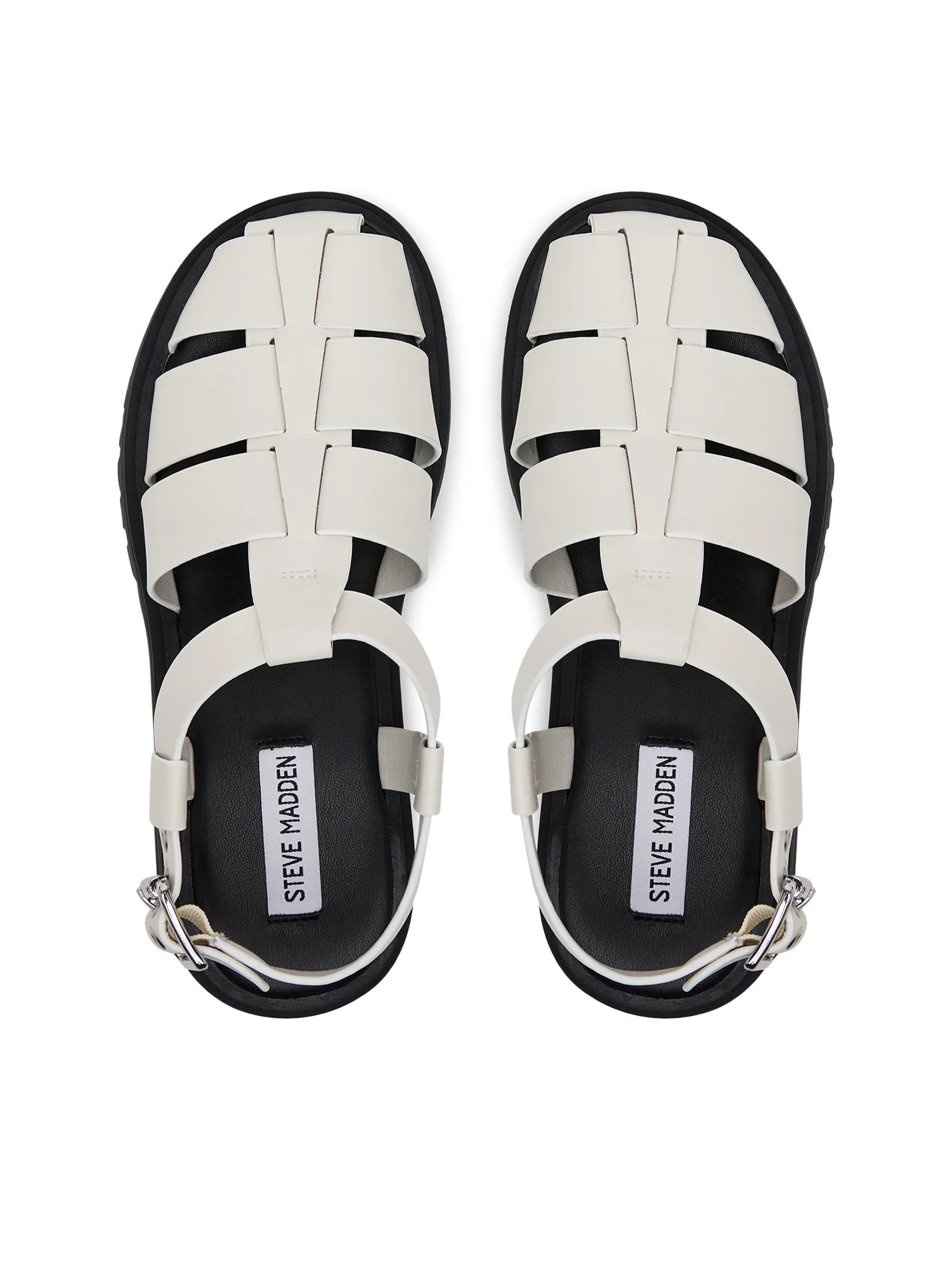 Steve Madden Chunky Sandal In Ecru