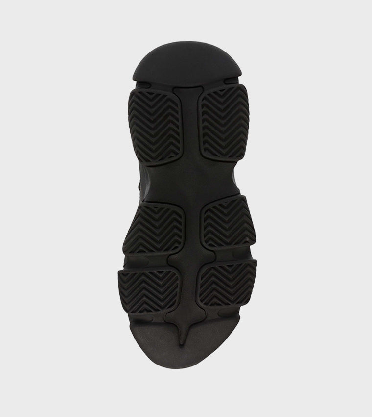 Steve madden Elastic Pull Tab Sneakers in Black