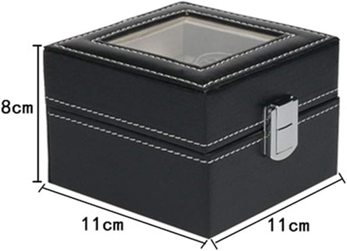 UNISEX DUO COMPARTMENT WATCH BOX