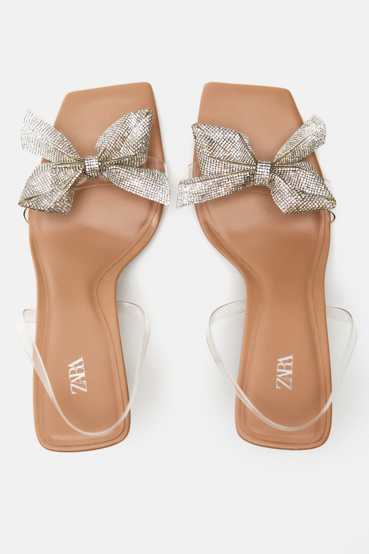 Zara embellished online sandals