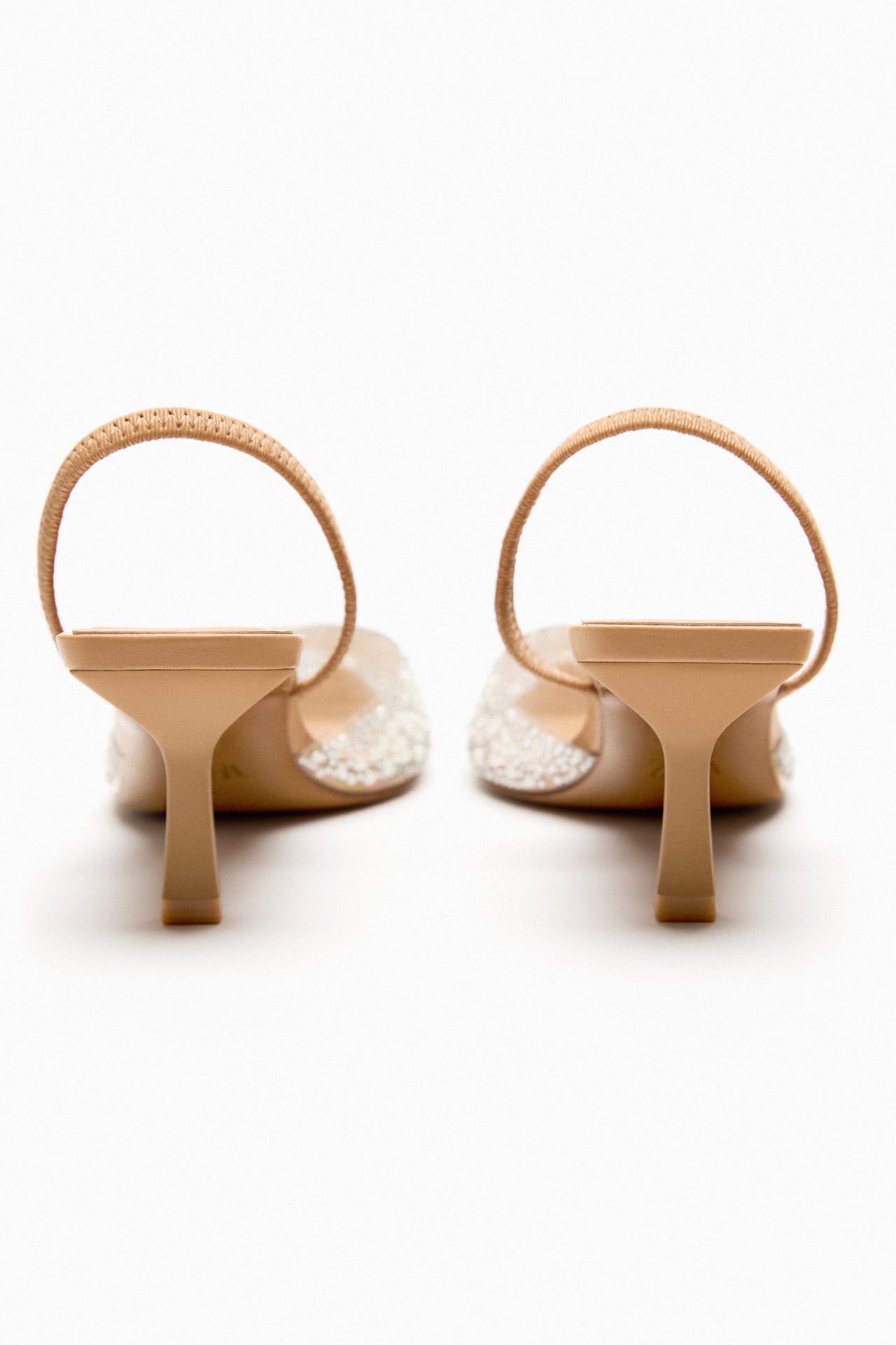 Zara vinyl pearl discount sandals