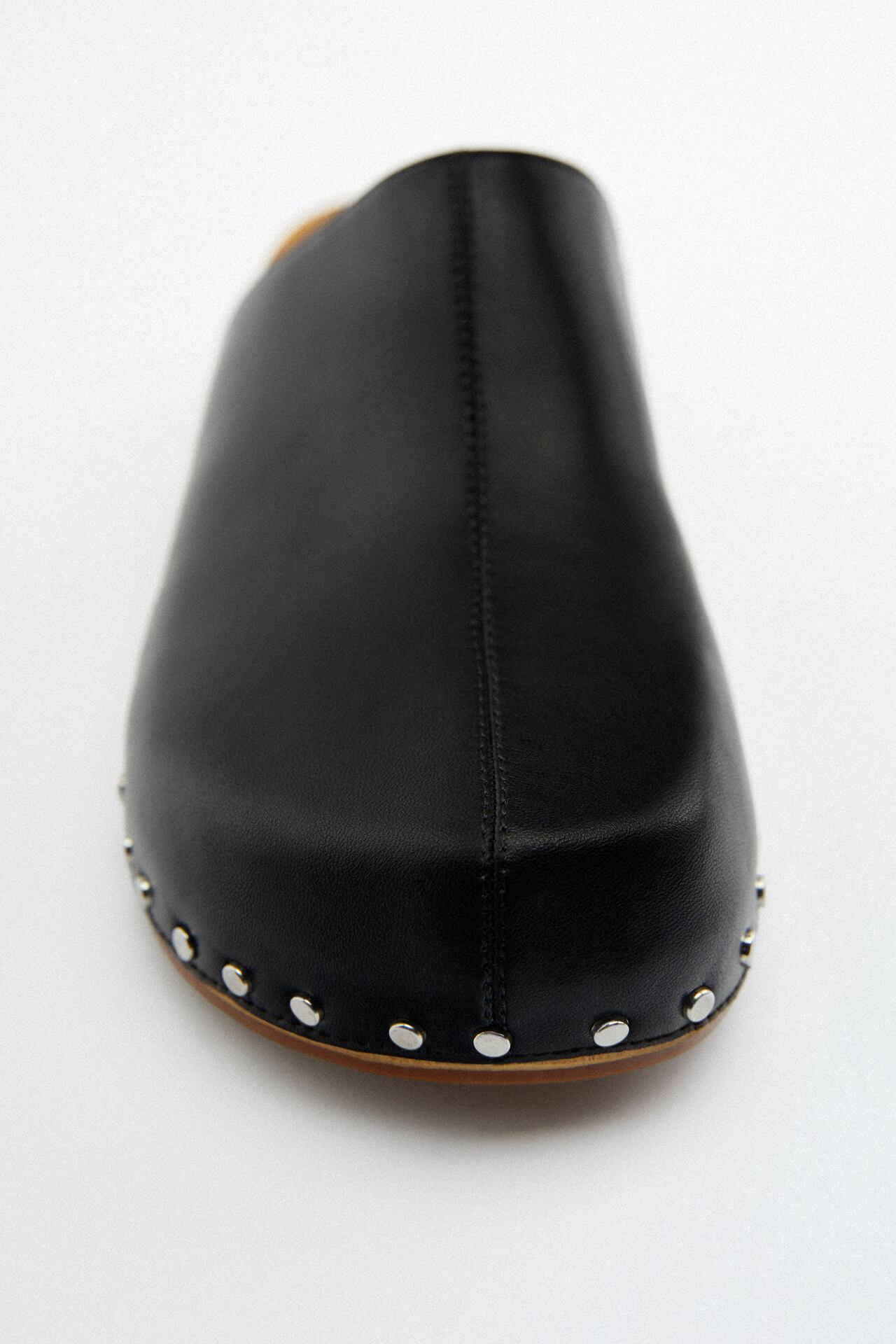 ZARA WOMEN'S CLOGS IN BLACK