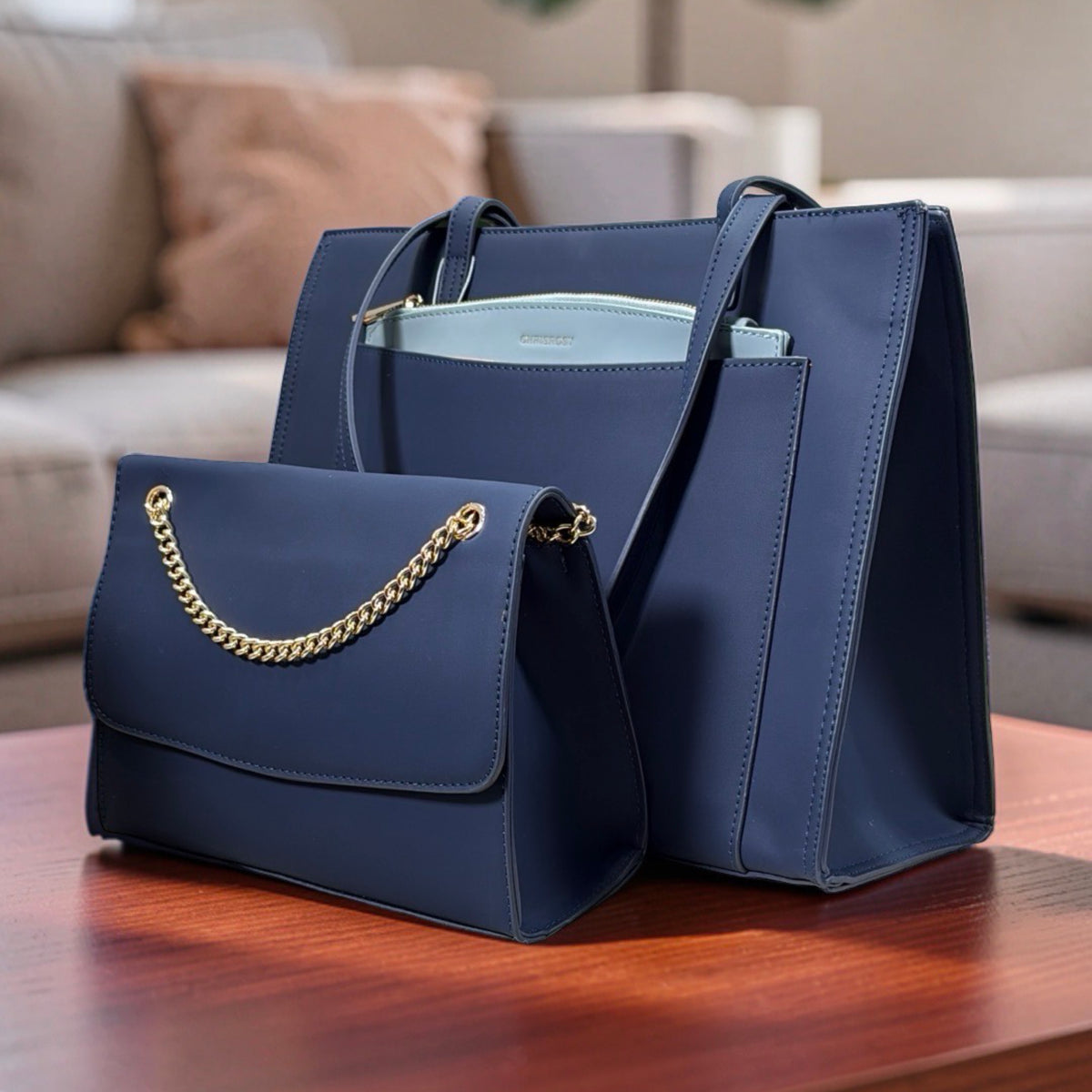 Chrisrosy 3-in-1 Shoulder Bag in Navy