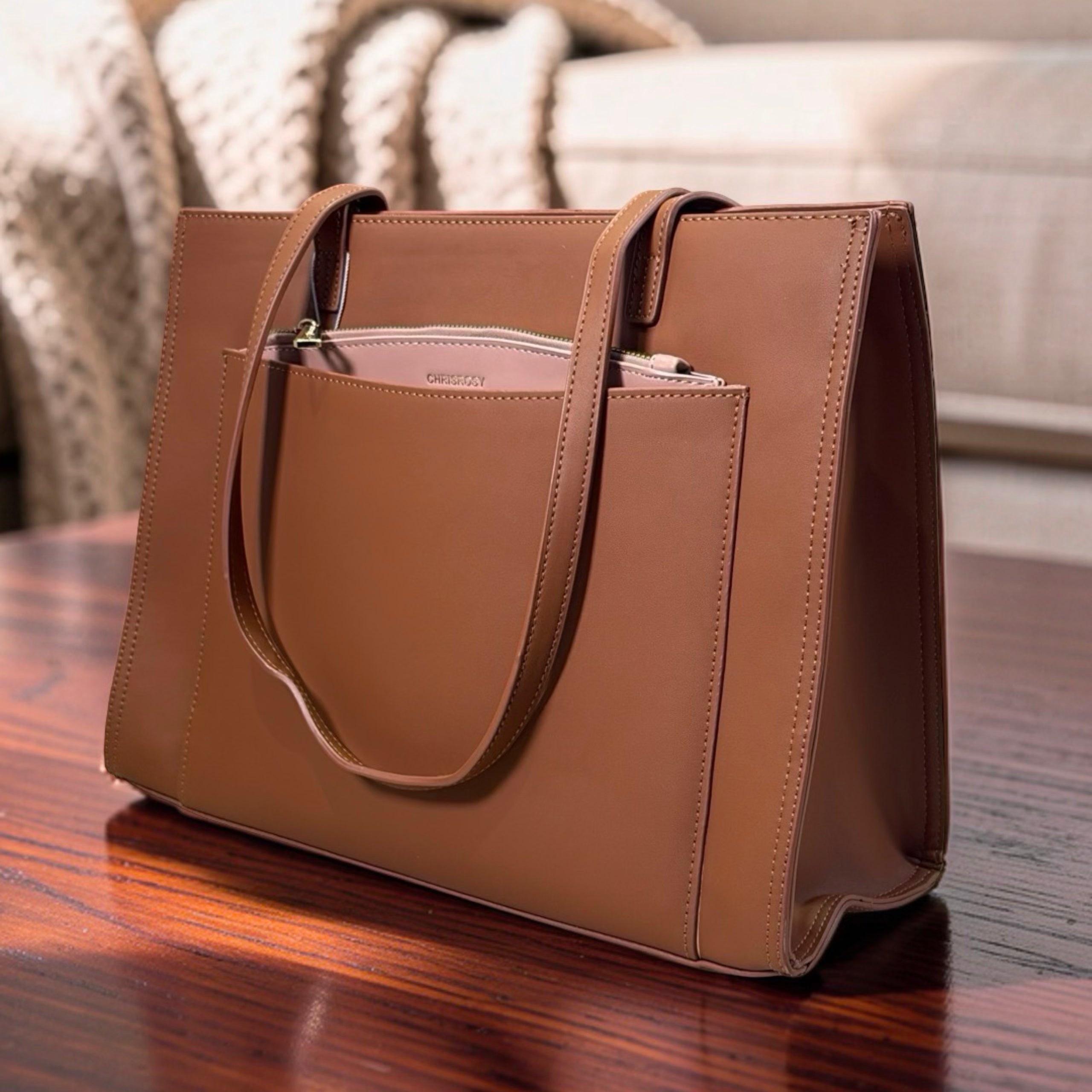 Chrisrosy 3-in-1 Shoulder Bag in Brown