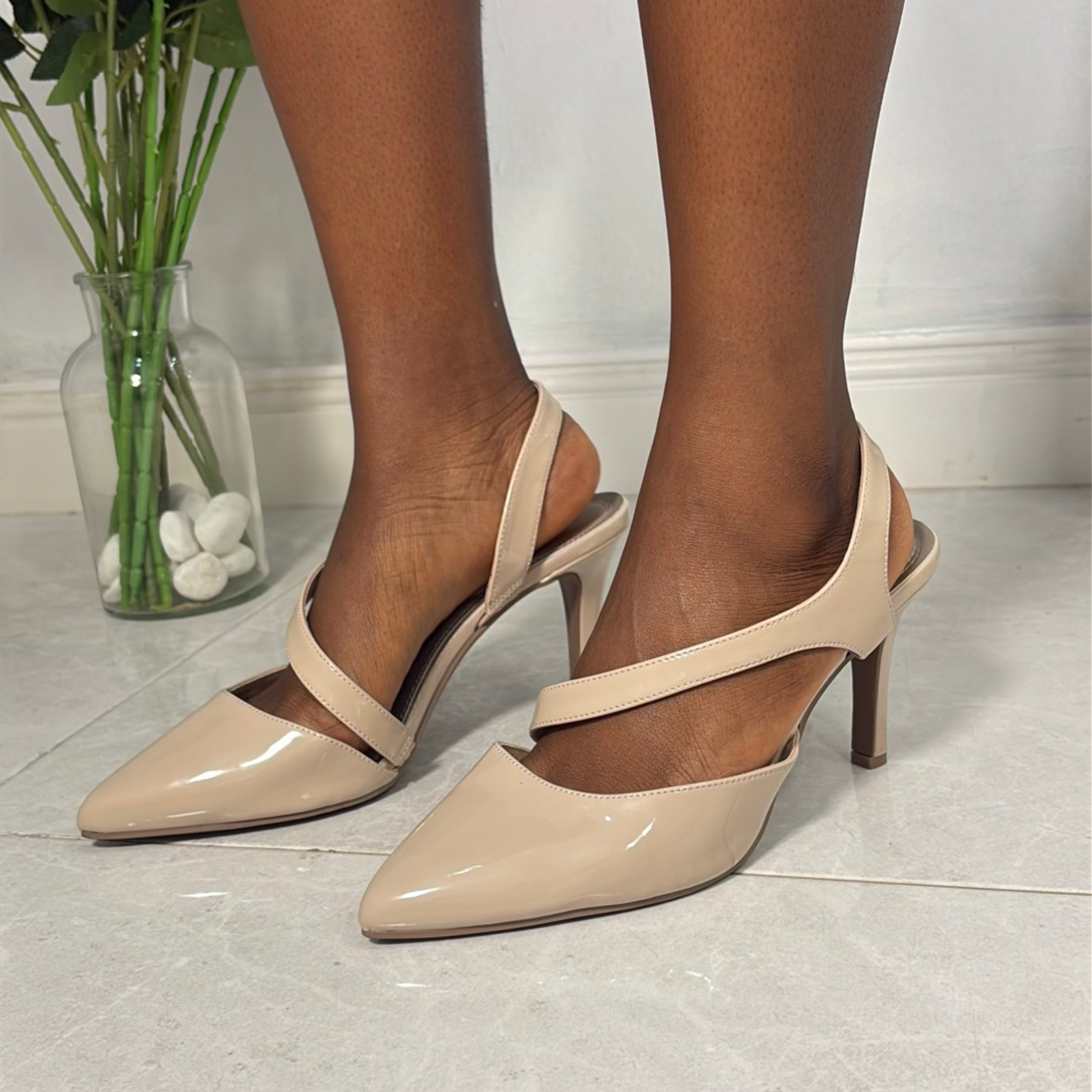 Impo Straappy Slingback Pump in Beige
