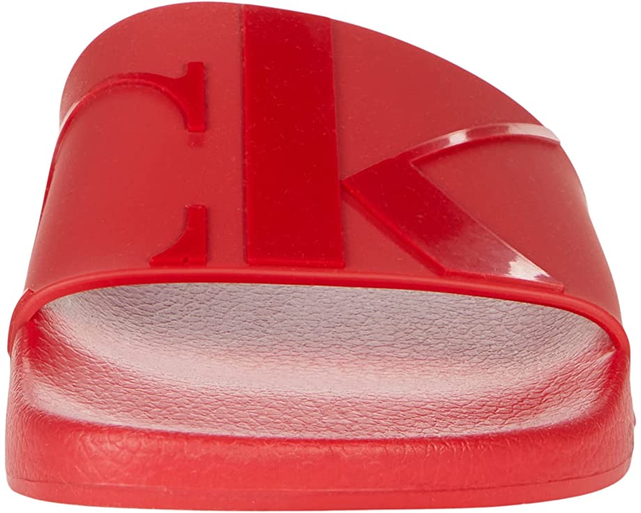 Calvin klein sliders discount red