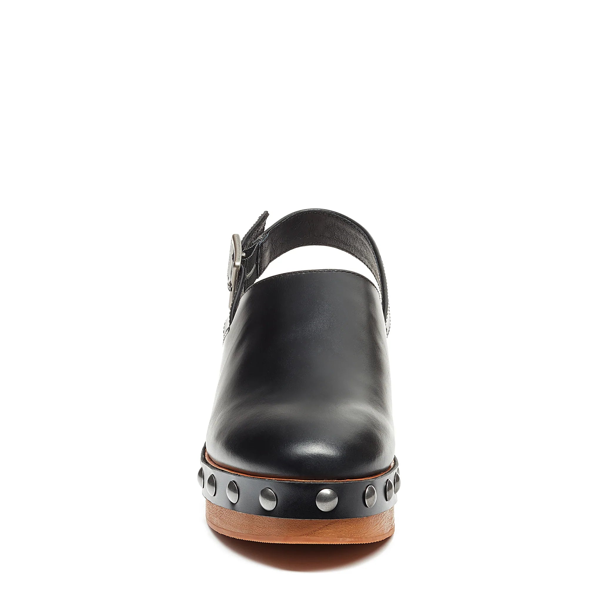 KELSI DAGGER BLACK SLINGBACK CLOGS