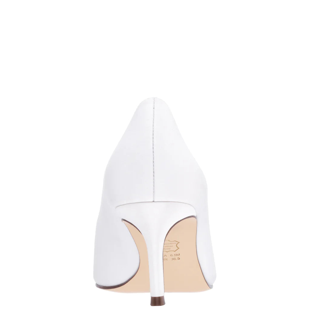 NINA IVORY EMBELLISHED PUMP