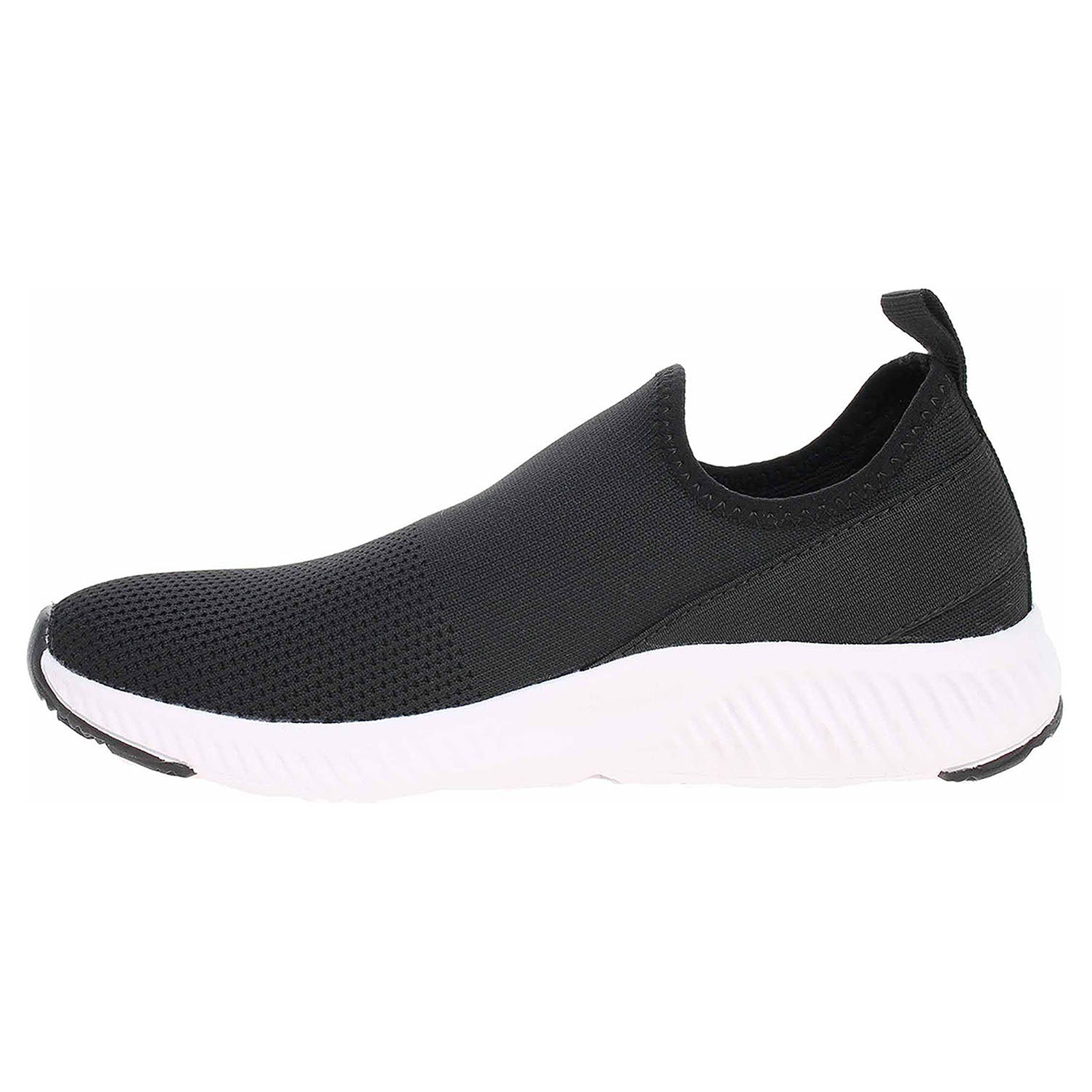 S.OLIVER BLACK SLIP-ONS