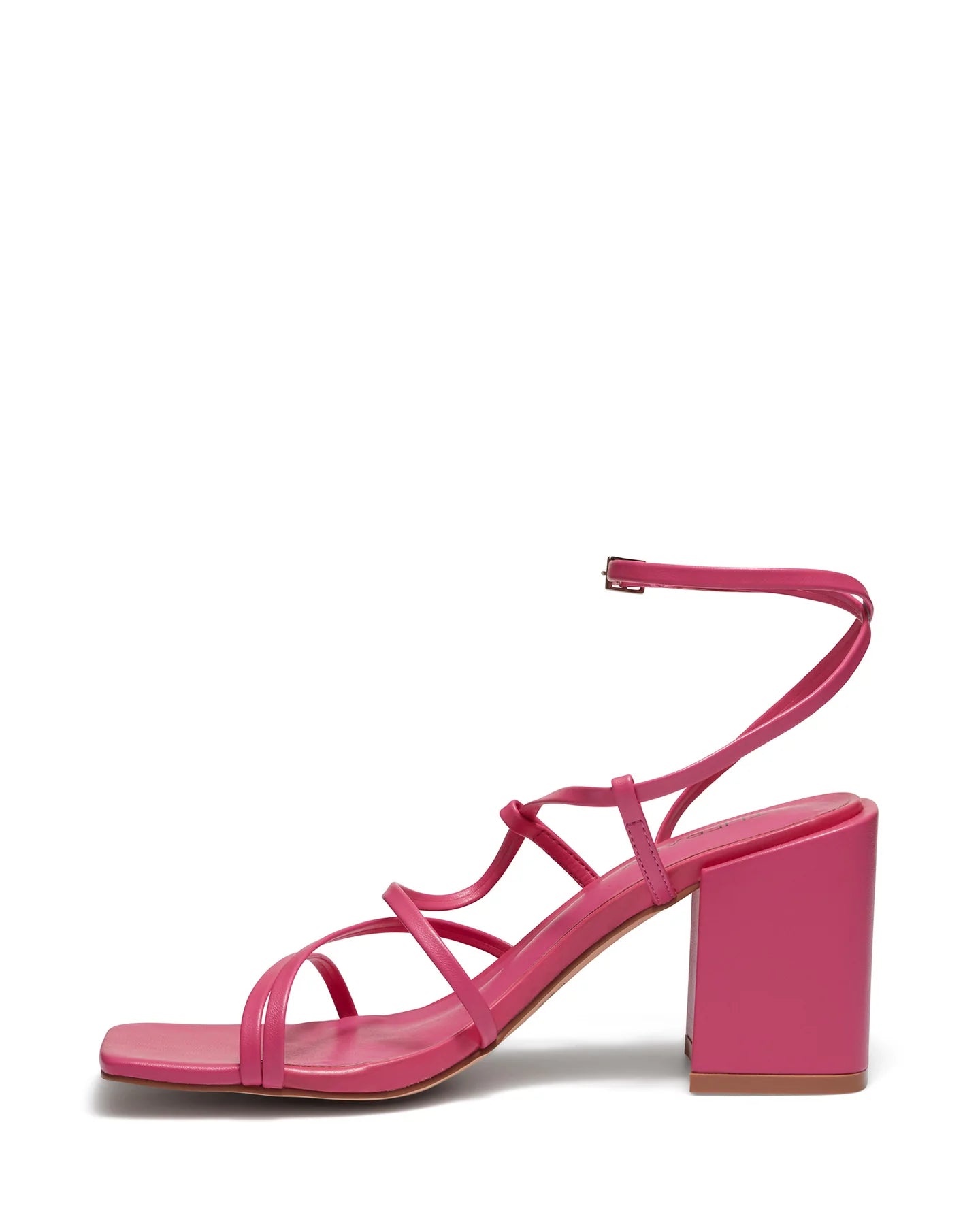 THERAPY FUCHSIA STRAPPY BLOCK HEEL SANDAL