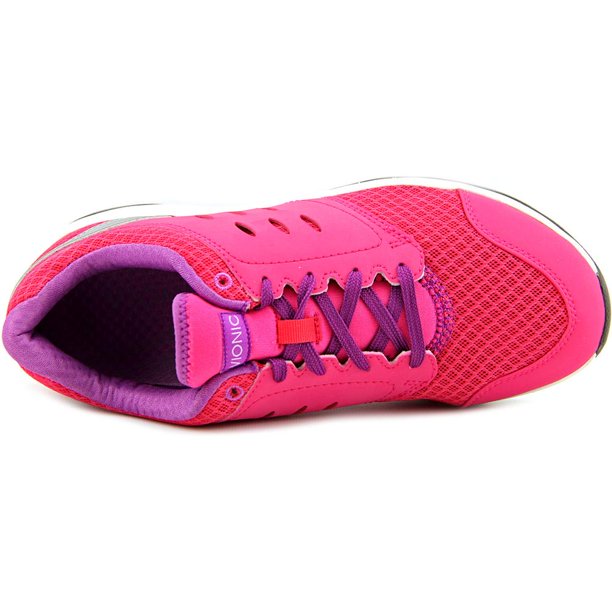 VIONI PINK LACE-UP TRAINERS