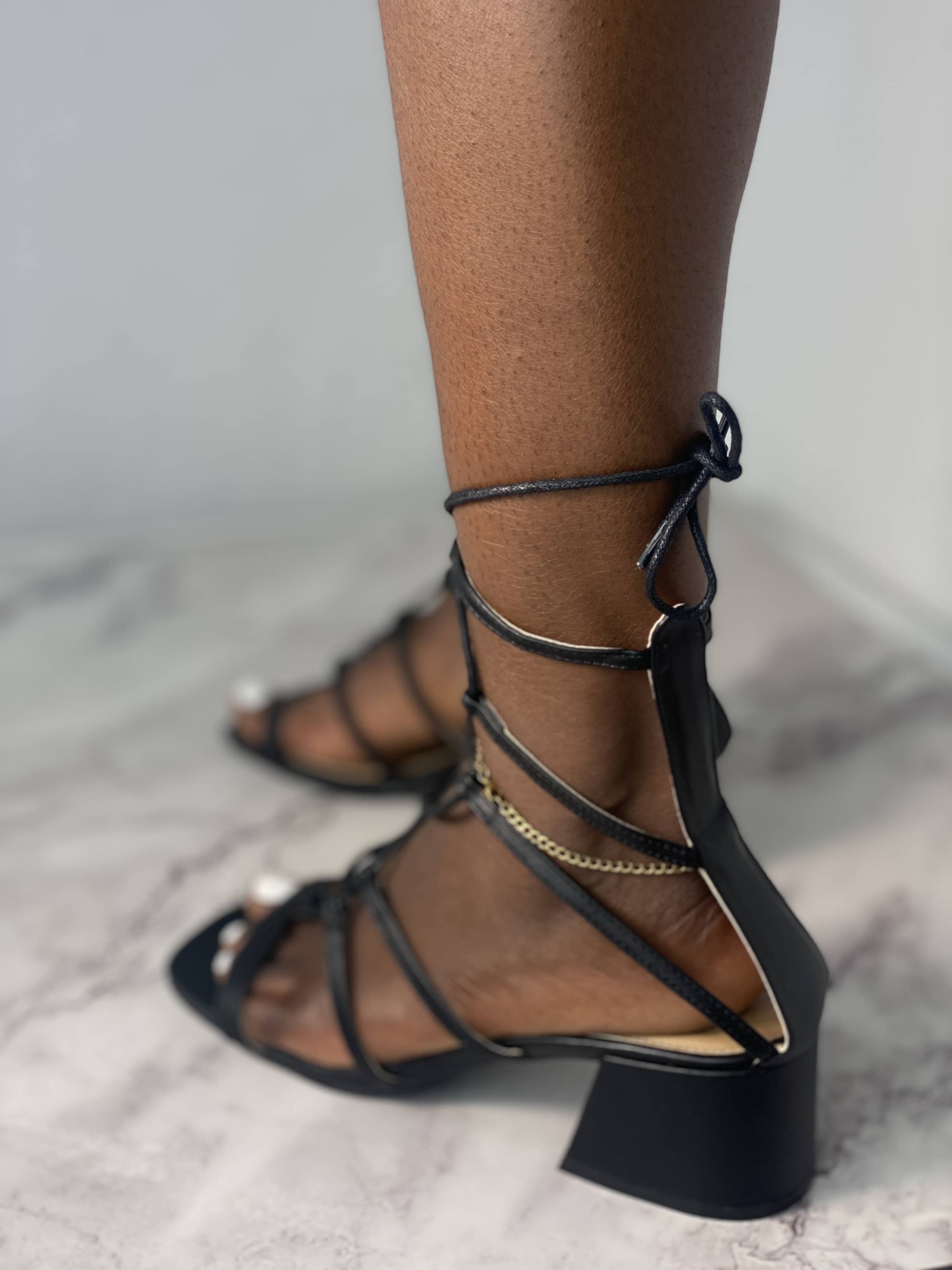 Womens Buckle Strap Cut Out Block Heels Platform gladiator Sandals Shoes |  eBay