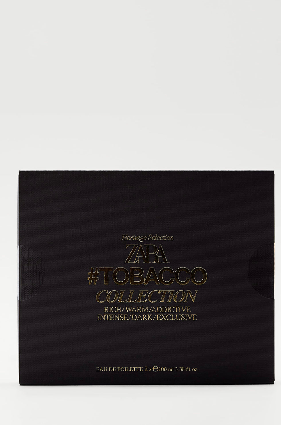 Zara TOBACCO Rich Warm addictive + Intense Dark Set Eau Toilette