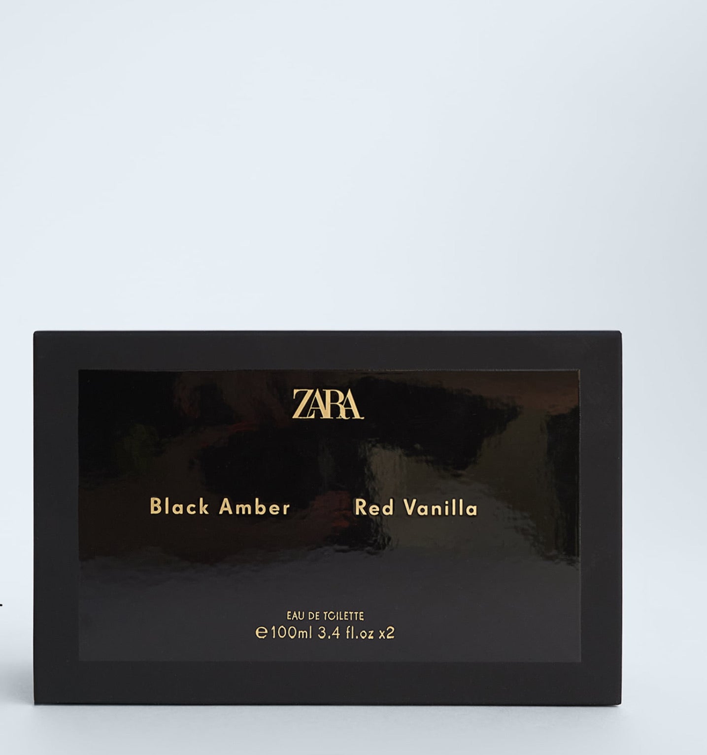 ZARA RED VANILLA + BLACK AMBER PERFUME 100ML X 2