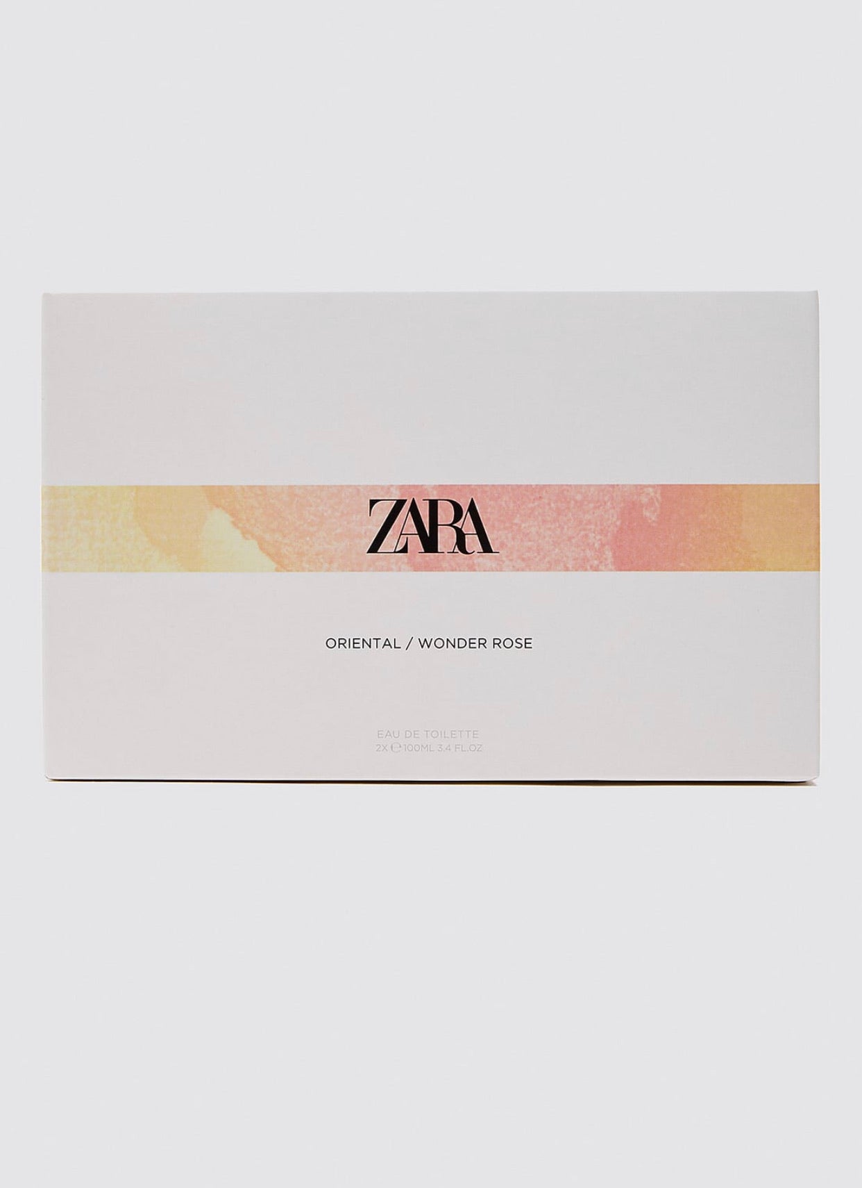 ZARA WONDER ROSE + ORIENTAL PERFUME 90ML x 2